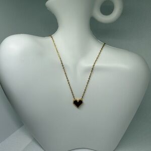 Stainless steel Elegant Gold Heart Necklace